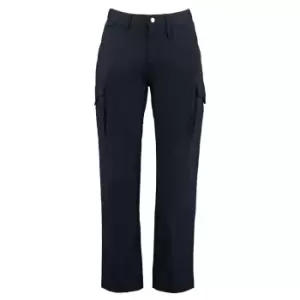 Image of Kustom Kit Mens Workwear Trousers (30R) (Navy Blue)