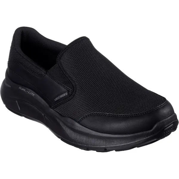 image of Skechers Mens Equalizer 5.0 Persistable Slip On Slippers UK Size 10 (EU 45) Black SKE2050-BBK-10