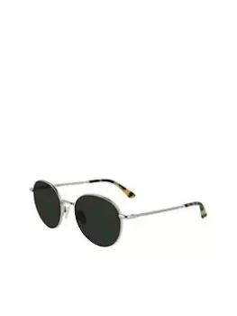 Image of Calvin Klein Round Sunglasses - Gold, Women