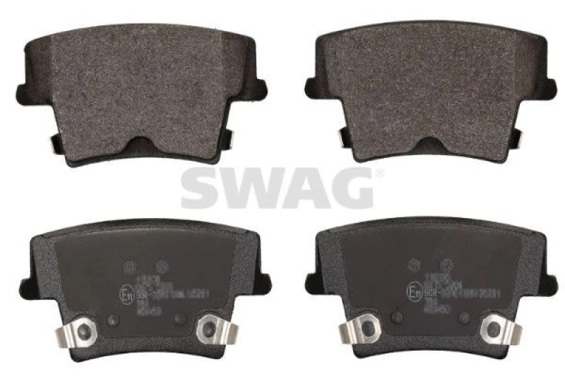 Image of Brake pad set SWAG 72 11 6109