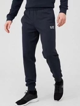 Emporio Armani EA7 Core ID Logo Sweatpants Navy Size S Men