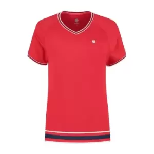 image of HERITAGE SPORT TEE RED - S