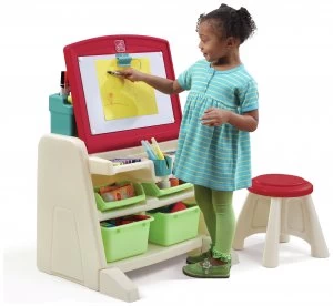 Image of Step2 Flip and Doodle Desk Teal Lime.