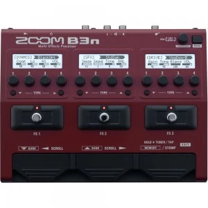 image of Zoom B3n Multi Effects Processor for Bassists