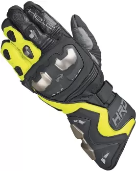 Image of Held Titan RR Motorcycle Gloves, black-yellow, Size XL, black-yellow, Size XL