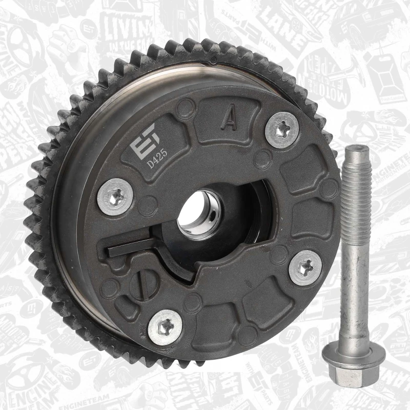 Image of ET ENGINETEAM VT0047 Camshaft Adjuster Exhaust Side, with screw Camshaft Adjuster (4106)