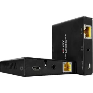 image of LINDY HDMI 18G & IR Extender HDMI HDMI extender via RJ45 network cable 50 m