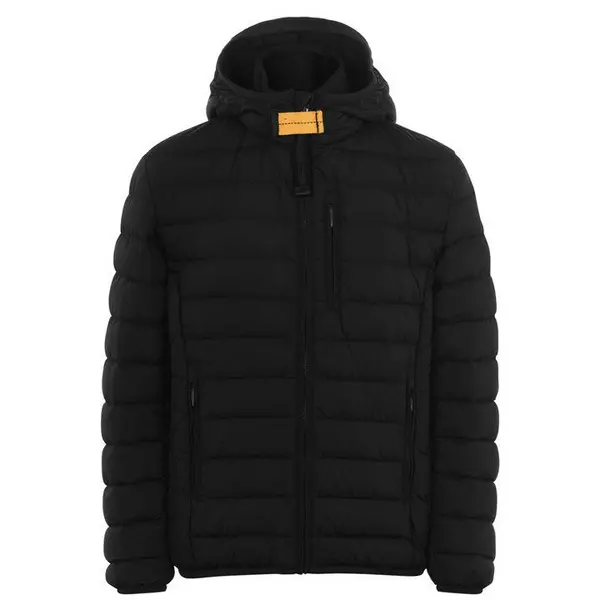 PARAJUMPERS Junior Boys Last Minute Hooded Jacket - Black 7 - 8 Years