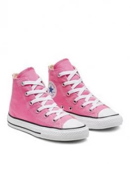 Converse Chuck Taylor All Star Hi Core Childrens Trainer - Pink, Size 2