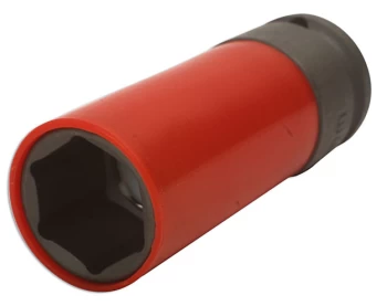 Image of Laser Tools 3703 Alloy Wheel Nut Socket - Air Impact 21mm Chrome Molybdenum