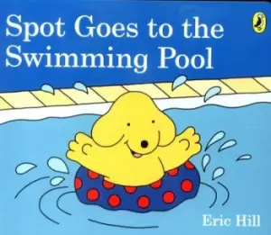 Image of Spot goes to the swimming pool by Eric Hill