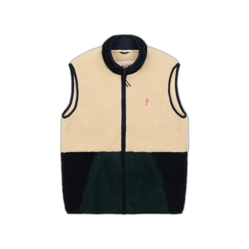 Image of Revolution Fleece vest Revolution Bleu Male S