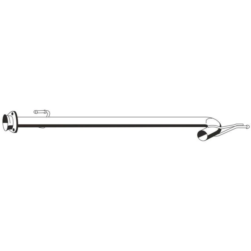 Image of ERNST 515429 Exhaust Pipe Centre, Length: 870mm Exhaust Pipe (17)
