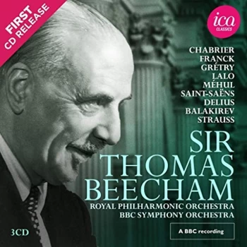 Image of Royal Philharmonic Orchestra - Sir Thomas Beecham: Chabrier/Franck/Grétry/Lalo/Méhul/Saint-Saëns CD