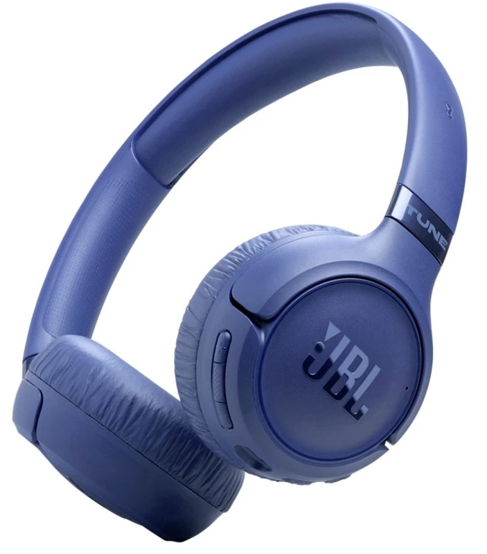 Image of JBL JBL Tune 680NC Wireless On-Ear Headphones- Blue