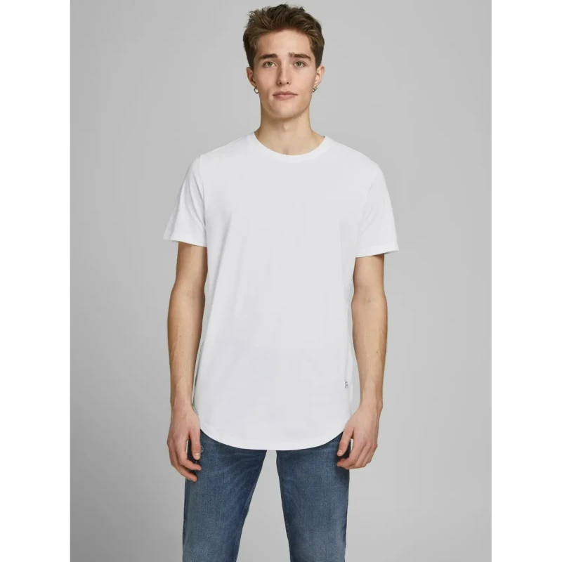 Image of jack & jones T-Shirts Jack & Jones col ras-du-cou enoa (x3) Blanc Male S