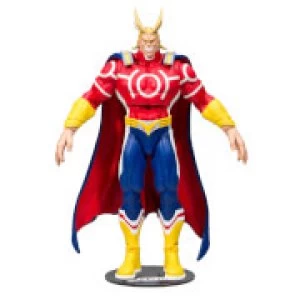 image of McFarlane My Hero Academia Action Figure All Might Silver Age Costume Variant 19 cm