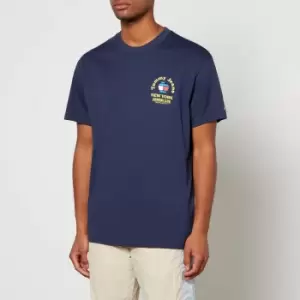 Image of Tommy Jeans Running Club Recycled Cotton-Jersey T-Shirt - L