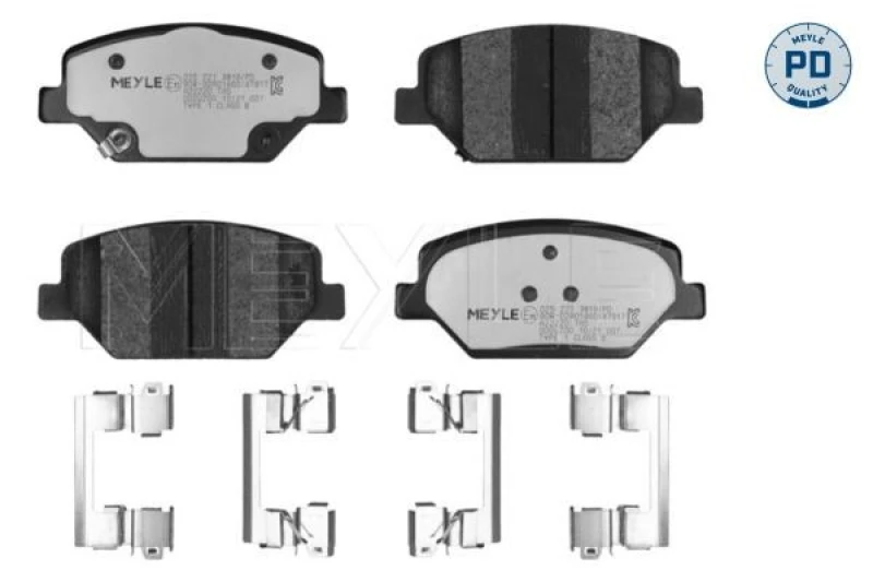 Image of Brake pad set MEYLE 025 221 3819/PD