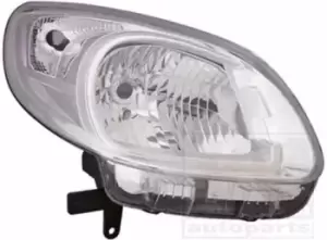 VAN WEZEL Headlights 4412962 Headlamp,Headlight RENAULT,KANGOO / GRAND KANGOO (KW0/1_),KANGOO Express (FW0/1_)