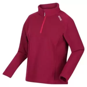 image of Regatta Womens Kenger II quarter Zip Fleece - Pink