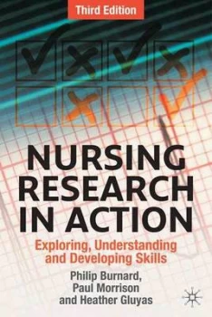 Image of Nursing Research in Action by Philip Burnard Book