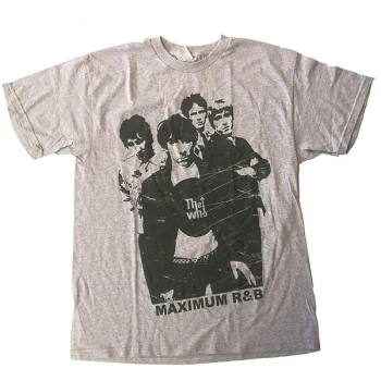 Image of The Who - Maximum R&amp;B Unisex Large T-Shirt - Grey