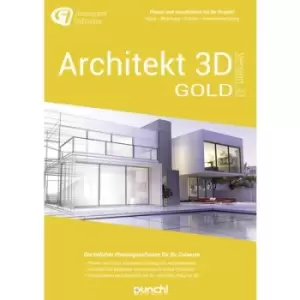 image of Avanquest Architekt 3D 21 Gold (Code in a Box) Full version, 1 licence Windows 3D, Planning