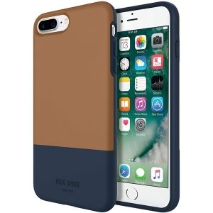 image of Jack Spade Cell Phone Case for Apple iPhone 7 Plus - Fulton Tan/Navy