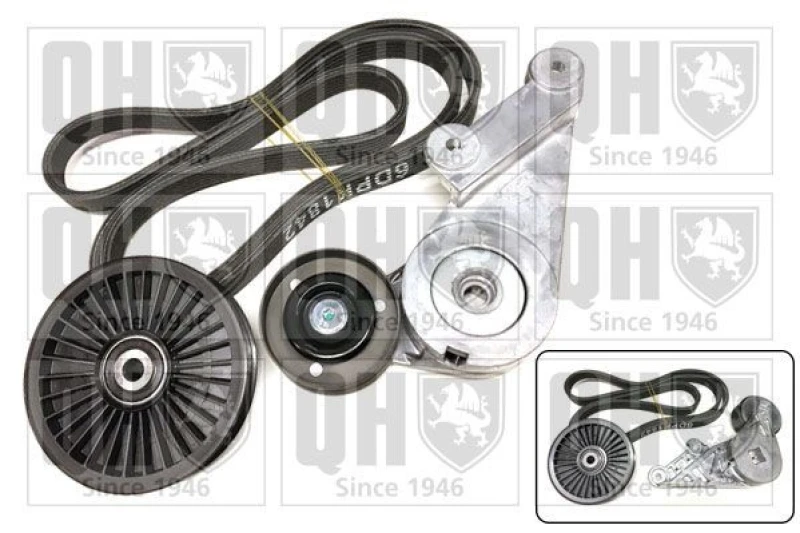 Image of QUINTON HAZELL V-Ribbed Belt Set QUINTON HAZELL QDK63