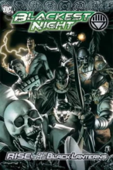 Image of Rise of the Black Lanterns by Geoff Johns and James Robinson Book