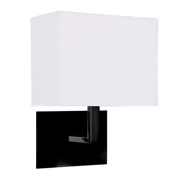 Searchlight Hotel Wall Light - Matt Black