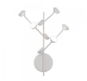 image of 8 Light Wall Lamp, 24W LED, 3000K, 1320lm, White