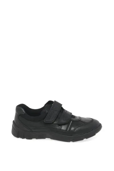 Image of Start Rite 'Luke' Infant School Shoes Black