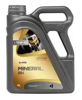 Image of LOTOS Engine oil 15W-40, Capacity: 4l 5900925085401