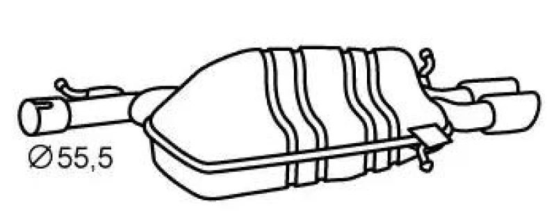 Image of Rear silencer VEGAZ AS-170IMA