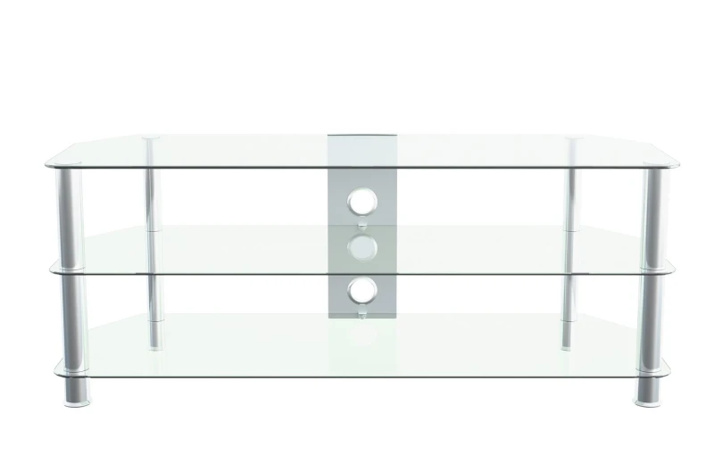 Image of AVF AVF Up To 60" Glass TV Stand - Clear