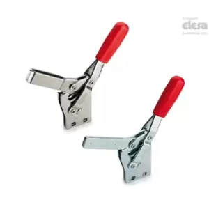 image of ELESA Mvb Vertical Toggle Clamps with Straight Base Steel or Stainless Steel MVB