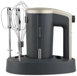 Image of Salter EK5395BGRY Cordless Hand Mixer - Grey