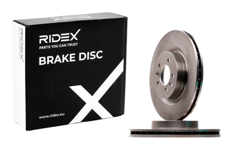 Image of Brake disc RIDEX 82B1989