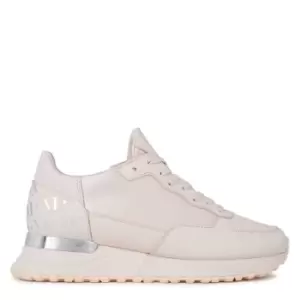 Image of MALLET Satin Popham Trainers - Pink