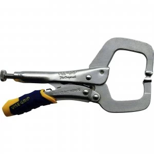 Image of Irwin Vise Grip Fast Release Locking C Clamp Pliers 150mm