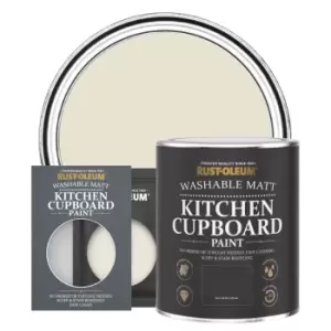 Image of Rust-Oleum Kitchen Cupboard Paint - OYSTER - 750ml