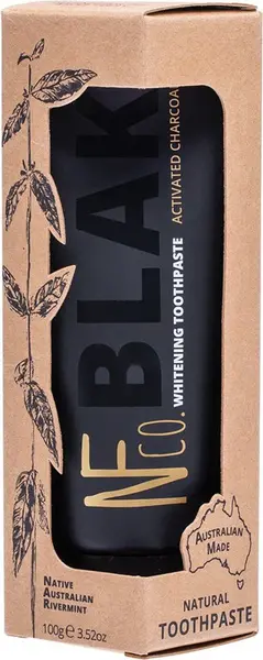 Image of Natural Family NFco Blak Activated Charcoal Toothpaste 100g