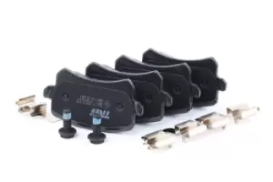 Image of TRW Brake pad set GDB1763 Brake pads,Brake pad set, disc brake VW,AUDI,SEAT,Passat Variant (3C5),TIGUAN (5N_),Passat Variant (365),SHARAN (7N1, 7N2)