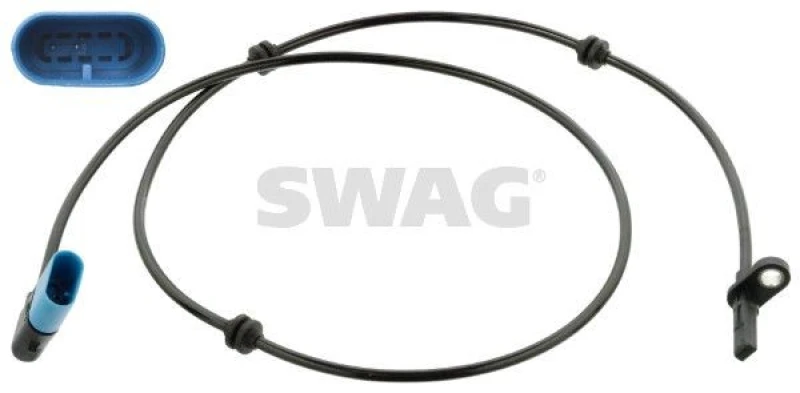 Image of ABS sensor SWAG 10 10 7466