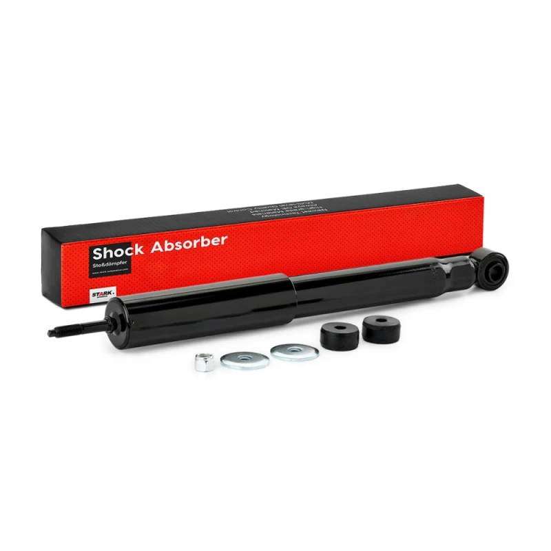 Image of STARK SKSA-0130131 Shock absorber Rear Axle, Gas Pressure, Twin-Tube, Telescopic Shock Absorber, Top pin Shock Absorber (854)
