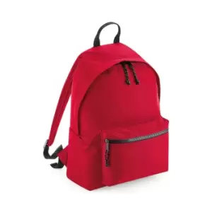 image of BagBase Recycled Backpack (One Size) (Classic Red)