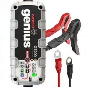 Image of NOCO Smart Battery Charger 230Ah 7.2A 12V/24V Motorcycles Lawnmower Cars Boats