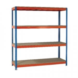 image of Slingsby VFM OrangeZinc Heavy Duty Painted Shelving Unit 379051